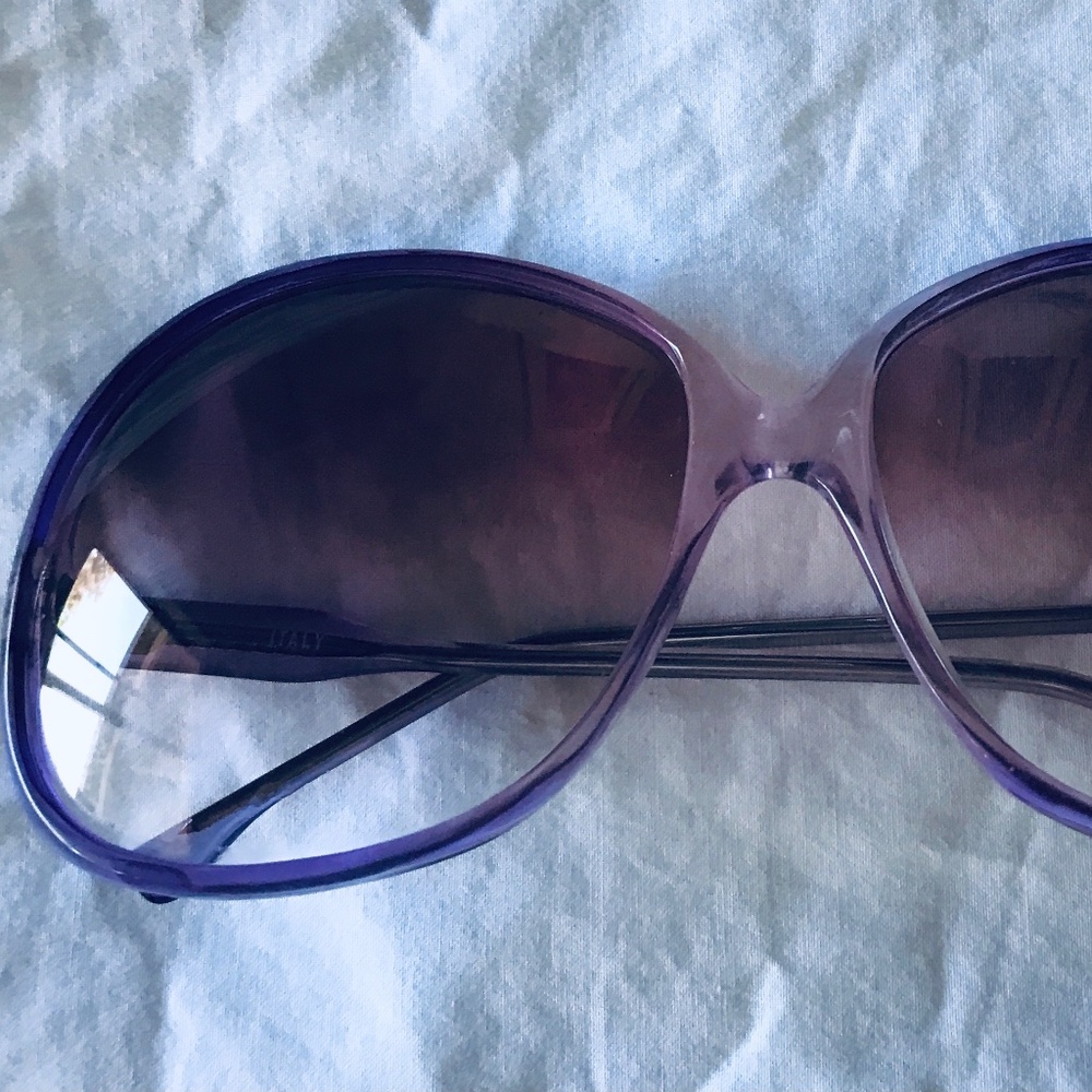 Vintage 70s Lavender Sunglasses - Italy